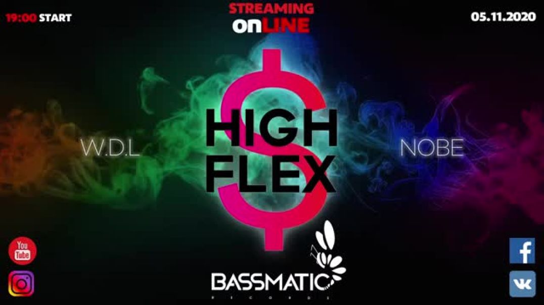 💨 🐝 High Flex &amp;amp; Basssmatic Records live stream W